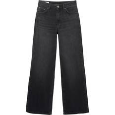 Jeans Ledig Passform - Svart