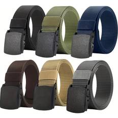 Cycling Belts Temu Men's Casual Belts With Adjustable Plastic - Men's