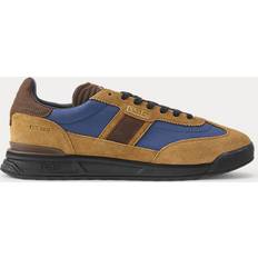 Polo Ralph Lauren Varick Sneakers Ruskind Kanvas - Brown