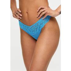 Recycled Fabric Knickers Ann Summers Sexy Lace Two Tone Thong - Blue