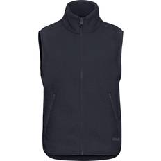 Jack Wolfskin Veste Jack Wolfskin Fleece Gilet High Curl Vest Women - Dark Navy