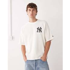 Supporterprodukter New Era MLB Waffle Tee Open White XS