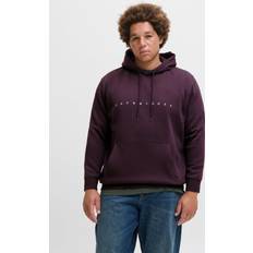 Fitness - Lilla Sweatere Jack & Jones Plus Size Logo Hættetrøje