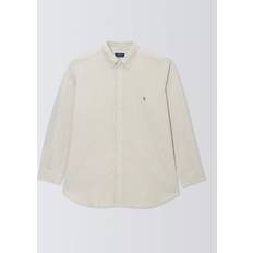 Polo Ralph Lauren 6XL Shirts Polo Ralph Lauren Big Tall Icon Logo Oxford Shirt Classic - Beige