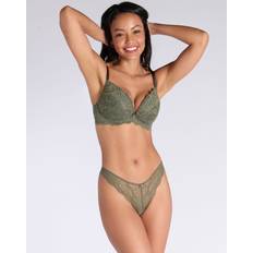 Green Mollie 24 Lace Thongs