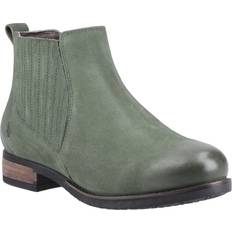 Adult Chelsea Boots Hush Puppies Edith Leather Flat Chelsea Boots - Green