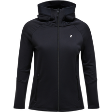 Peak Performance Dame Tøj Peak Performance Zip Hood W - Black