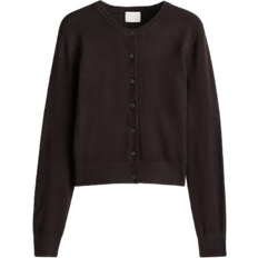 H&M Fine Knit Cardigan - Dark Brown