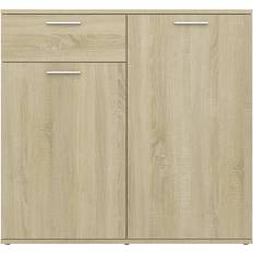 vidaXL Sonoma Oak Sideboard 80x75cm