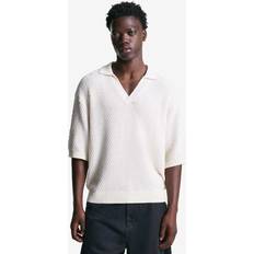 Bershka Pikétröjor Bershka Rustik Pikétröja - Vit