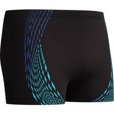 Speedo S Badebukser Speedo Duo Logo Print Aquashort - Sort/Blå