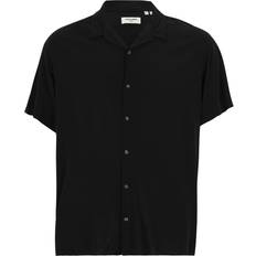 6XL - Oxford Shirts Jack & Jones Jeff Solid Resort Shirt Black