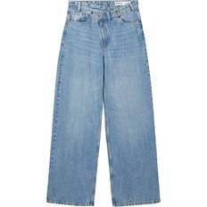 Jeans Med Vida Ben - Blå
