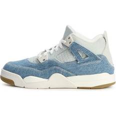 Barnskor Jordan Retro 4 Toddler Trainers Leather - White
