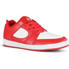 Accel Slim Skate Shoes - Red/White