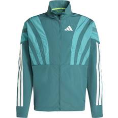 Adidas Rain Clothes adidas Performance Adizero Archive Running Jacket - Blue