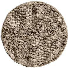 Långa luggar Badrumsmattor Lord Nelson Round Beige 70cm