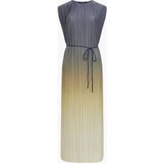 Xena Pleated Ombre Midi Klänningar Dam - Grön
