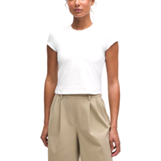 Lululemon Baby Tee Aus Bio Für Frauen - White