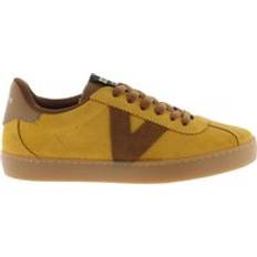Adidas Copa Shoes Victoria Retro Leather Split Toe Trainers - Jaune