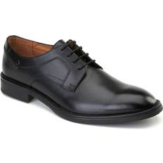 Adult Low Shoes Base London Sleeve Leather Lace-Up Shoes - Black