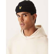 Lyle & Scott Headgear Lyle & Scott Headwear Cotton Merino Beanie Jet Black