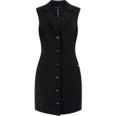 Guess Women Dresses Guess Bodycon Crepon Mini Dress - Black