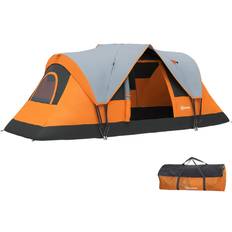 Camping & Outdoor Shein 5-6 Man Dome Camping Tent - Orange