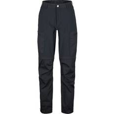 Dame - Gang & Vandring Regnbukser Stoic FalunSt Tour Zip-Off Pants Light - Black