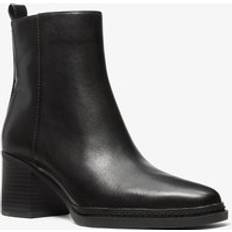 Michael Kors Boots Michael Kors MK Lex Leather Boot - Black