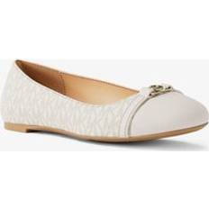 Michael Kors Moccasins Michael Kors Signature Logo Moccasin - Natural