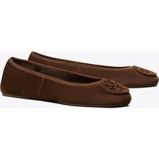 Tory Burch Brown Ballerinas Tory Burch Reva Travel Ballet