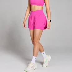 Velocity Pleated Running Short - Violet Pink