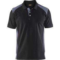 Blåkläder 3324 Short Sleeve Polo Shirt - Black/Grey