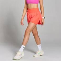 Velocity Pleated Running Short - Amber