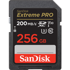 Sandisk extreme 256gb SanDisk Extreme Pro SDXC Class 10 UHS-I U3 V30 200/140MB/s 256GB