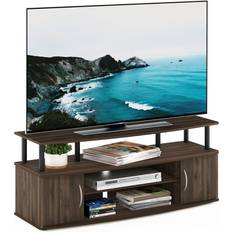 Jaya Large Entertainment Center Columbia Walnut/Black