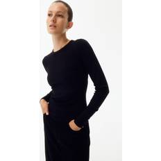 H&M Black MAMA Long Sleeved Nursing Top Size M