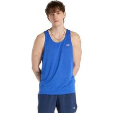 New Balance Men Tank Tops New Balance Athletics Run Singlet