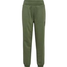 Brun Tracksuits Børnetøj Hummel HmlClean Sweatpants - Olivine
