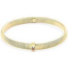 Tommy Hilfiger Women Bracelets Tommy Hilfiger Plated Stretch Bracelet - Gold