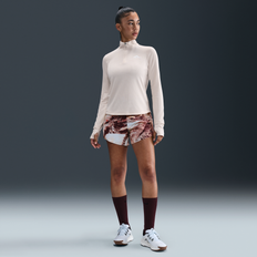 Løb - Rød Shorts Nike Dri-FIT Løbeshorts Mellemhøj Talje Indershorts - Rød