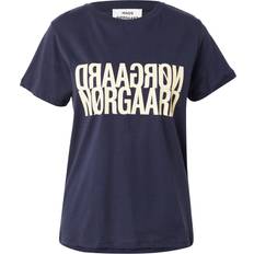 Single Cotton Trenda P Tee Kortærmede T-shirt - Navy