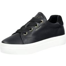 Gant Avona Låg Sneakers Läder - Svart