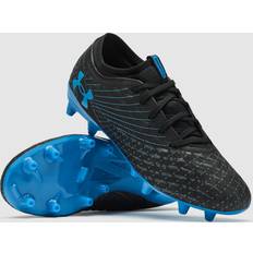 Under Armour Unisex Fodboldstøvler Under Armour Magnetico Select 5 FG Unisex Soccer Cleats - Black/Castlerock/Blue Atlantis