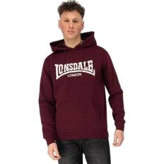 Fitness & Gym - Orange Jumpers Lonsdale Hooded Sweatshirt Wolterton - Rouge