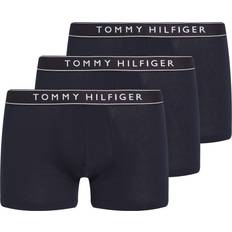 Tommy Hilfiger Natur Underkläder Tommy Hilfiger Underwear Boxershorts 3-Pack Cotton Stretch Trunks - Svart