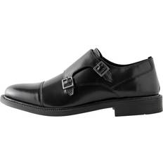 46 Monks på tilbud NEXT Black Double Monk Shoes - Sort