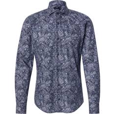 Paisley Skjortor Joop! Pares2 Skjorta - Marinblå/Safir/Pastellblå/Mörkblå