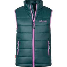 Polyester Padded Vests Trollkids Kids Trondheim Synthetic Vest - Blue